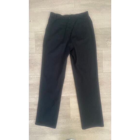 St. John Sport by Marie Gray Women’s Black Straight Trouser Size 6 - Picture 5 of 5
